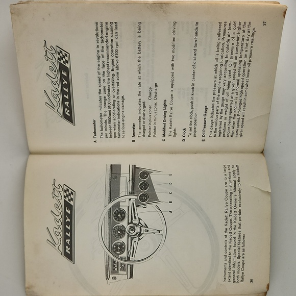 1967 Opel Kadett Owner's Manual VUC - Picture 8 of 13